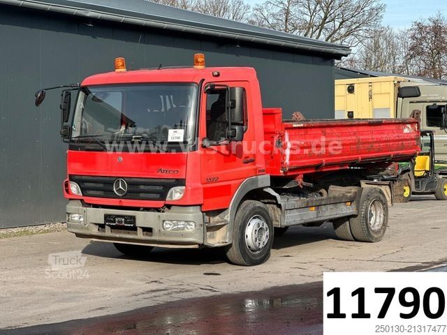 Driezijdige kipper MERCEDES-BENZ Atego 1522K  4x2 BB Meiller DSK AHK 6m³