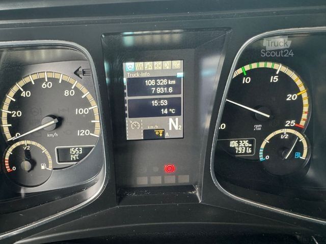 Wissellaadbak vrachtwagen MERCEDES-BENZ Actros2540/6x2/Fahrschule/5-Sitze/BIG-SPACE/Lift