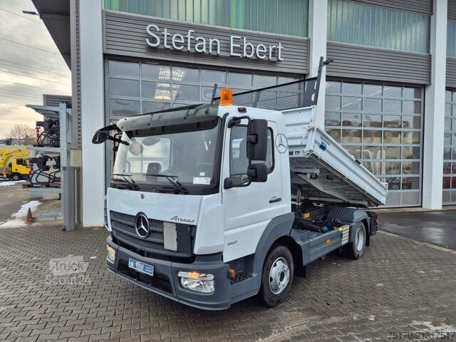 Kipper Mercedes-Benz Atego 821 K 4x2 Meiller 2x AHK RUL Klima 3 Sitz