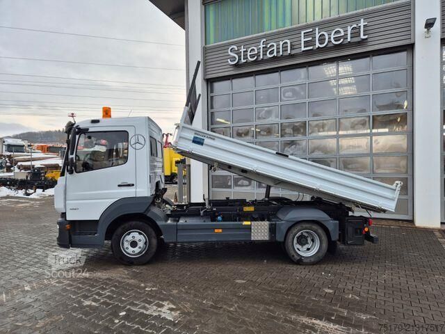 Kipper Mercedes-Benz Atego 821 K 4x2 Meiller 2x AHK RUL Klima 3 Sitz