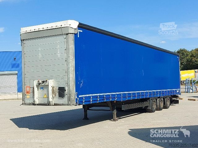 Open oplegger met zeil Schmitz Cargobull Curtainsider Mega