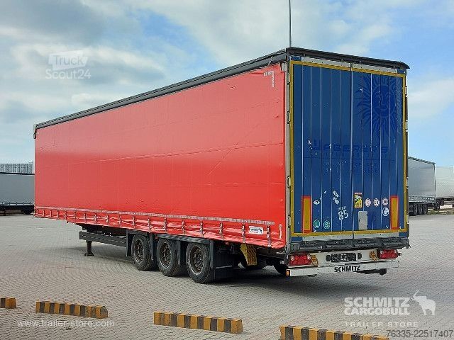 Open oplegger met zeil Schmitz Cargobull Curtainsider Mega