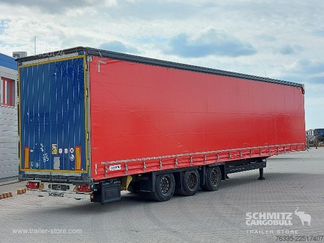 Open oplegger met zeil Schmitz Cargobull Curtainsider Mega