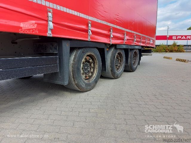 Open oplegger met zeil Schmitz Cargobull Curtainsider Mega