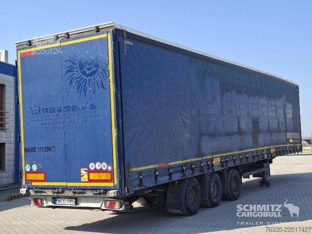 Open oplegger met zeil Kögel Curtainsider Mega