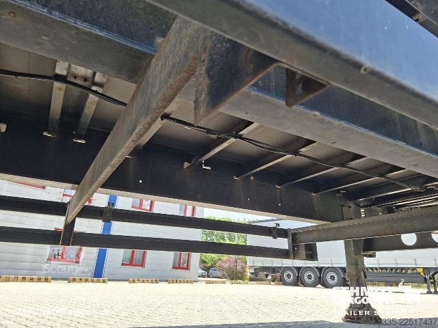 Open oplegger met zeil Kögel Curtainsider Mega