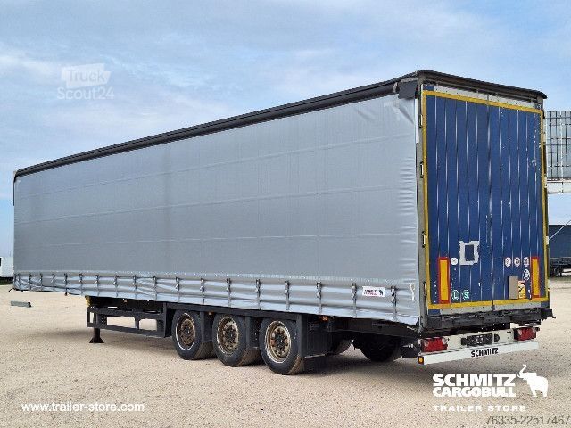 Open oplegger met zeil Schmitz Cargobull Curtainsider Mega