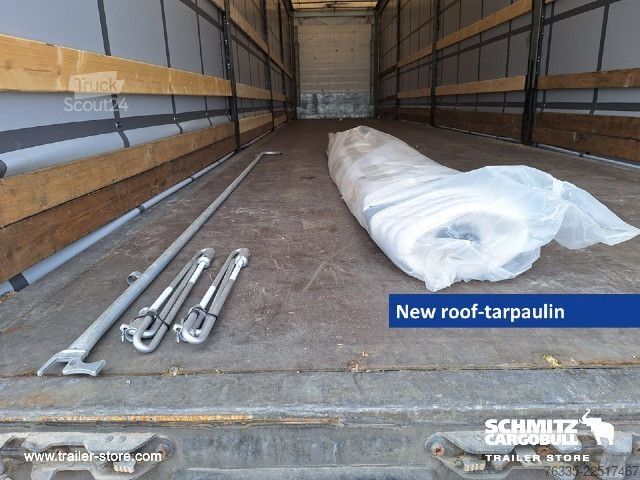 Open oplegger met zeil Schmitz Cargobull Curtainsider Mega