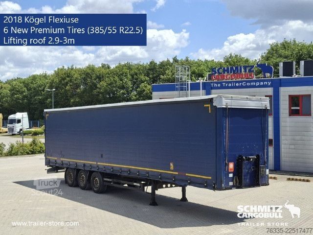 Otvorený náves s plachtou Kögel Curtainsider Mega