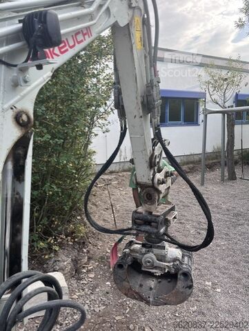 Minikaivinkone Takeuchi TB 225 S V3 Schutzdach