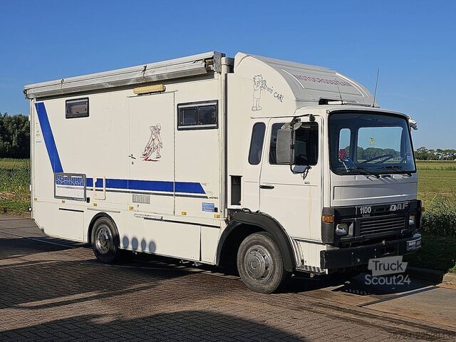 Gesloten bak DAF 1100 TURBO CAMPER RACE TRUCK