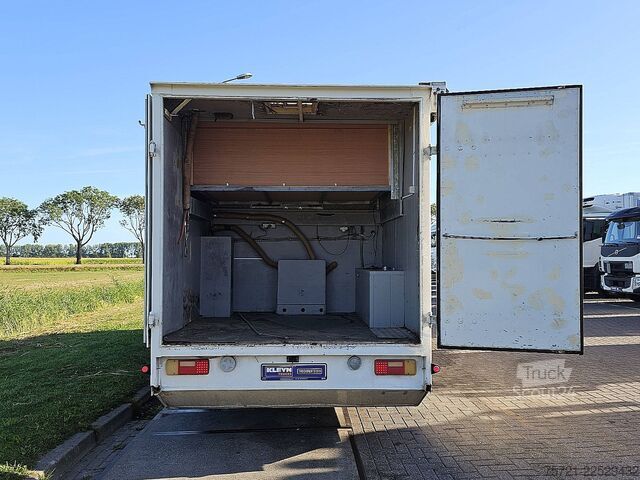 Gesloten bak DAF 1100 TURBO CAMPER RACE TRUCK