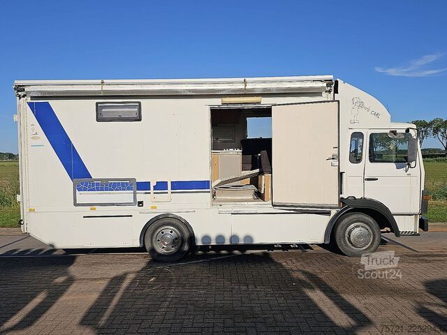 Gesloten bak DAF 1100 TURBO CAMPER RACE TRUCK
