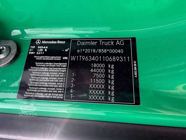 Standaard-SZM Mercedes-Benz Actros 1836 4X2 2023 175.804km