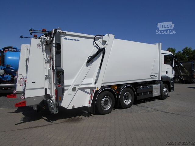 Atkritumu vedējs MAN TGS 26.330 6x2-2 BL / Faun Variopress