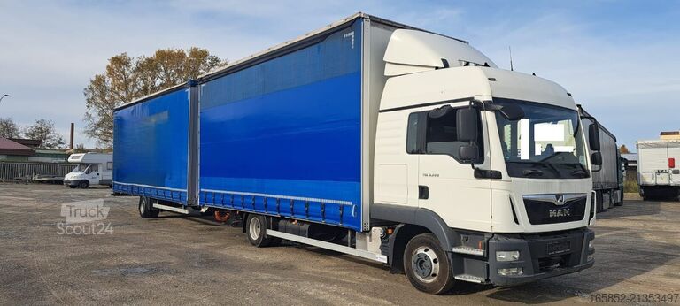 Caixa de Cortinas MAN TGL 8.220 Jumbo Gardine