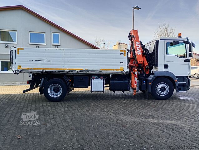 3 yönlü damper MAN TGM 18.290 Kipper