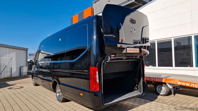 Mikroautobuss MERCEDES-BENZ 519 Sunset S 4 Ferqui Chasis 907 Vorlauffahrzeug