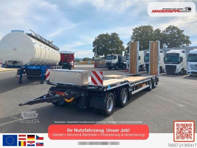Remorque porte-engins surbaissée  MAX Trailer 600