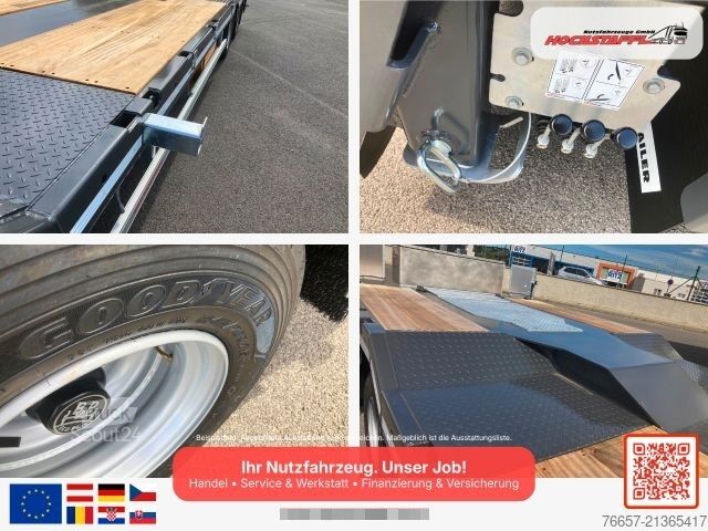 Remorque porte-engins surbaissée  MAX Trailer 600