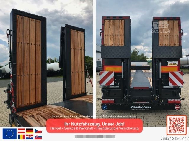 Semirimorchio ribassato KÄSSBOHRER SLS 3