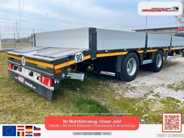 Remorque porte-engins surbaissée  MAX TRAILER 300