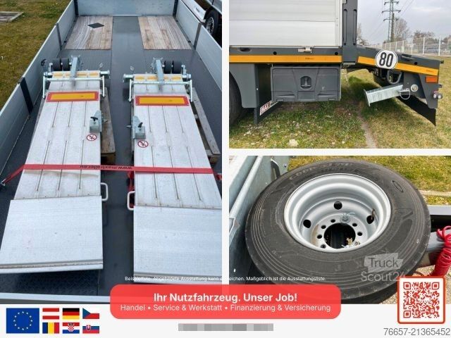 Remorque porte-engins surbaissée  MAX TRAILER 300