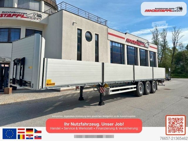 Semiremorcă cu platformă de lucru WIELTON Baustoffsattel