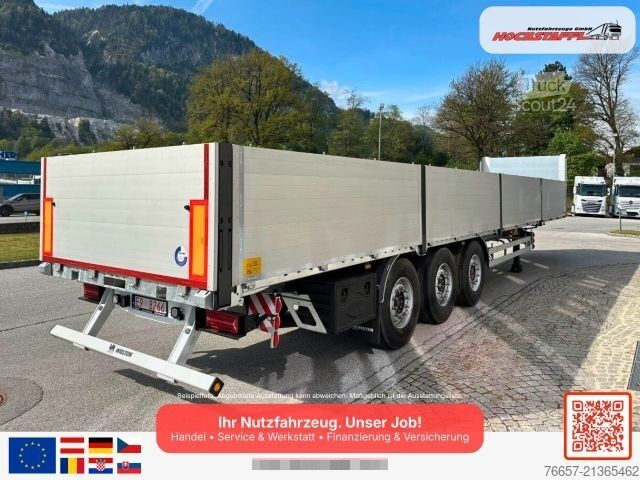 Semiremorcă cu platformă de lucru WIELTON Baustoffsattel