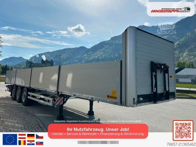 Semiremorcă cu platformă de lucru WIELTON Baustoffsattel