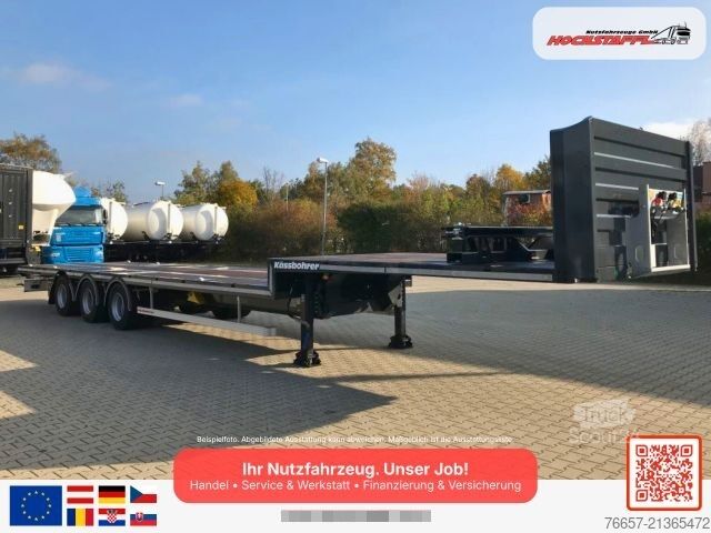 Semirimorchio con piattaforma di lavoro KÄSSBOHRER SPJ 3