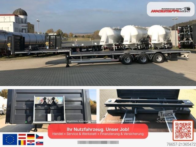 Semirimorchio con piattaforma di lavoro KÄSSBOHRER SPJ 3