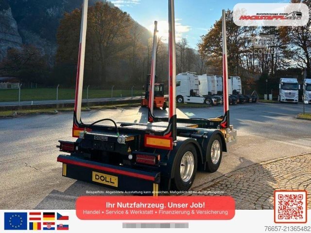 Holztransport Anhänger DOLL Shorty Rapid