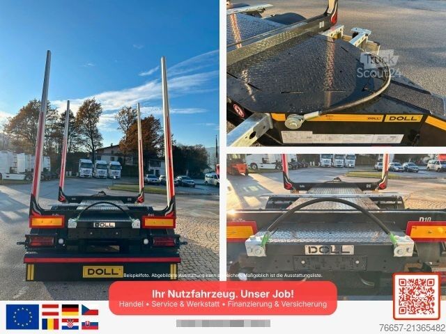 Holztransport Anhänger DOLL Shorty Rapid