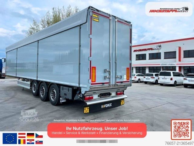 Puspriekabė su judančiomis grindimis KRAKER K-Force