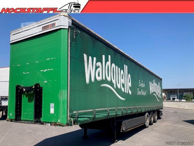 Öppen semitrailer med kapell KÖGEL / Pritschensattelanhänger / S24P90/1100