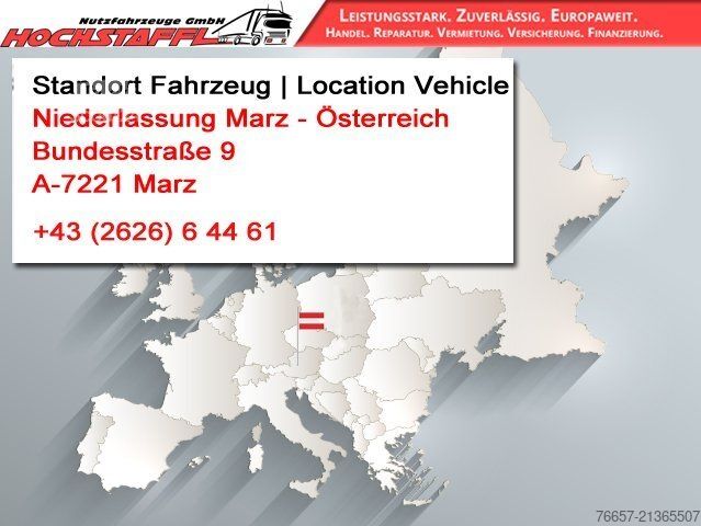 Öppen semitrailer med kapell KÖGEL / Pritschensattelanhänger / S24P90/1100