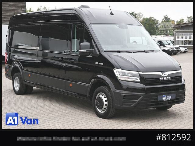Dobozos furgon MAN TGE 5.180 Kasten Maxi, Automatik, Klima, AHK