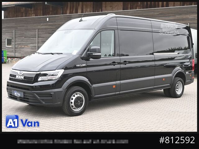 Dobozos furgon MAN TGE 5.180 Kasten Maxi, Automatik, Klima, AHK