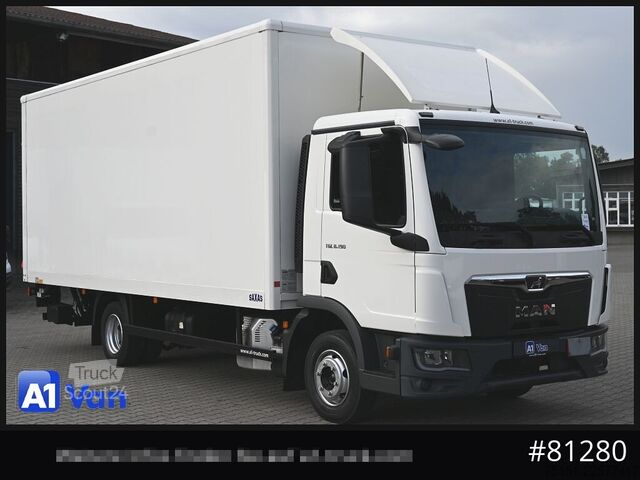 Dobozos furgon MAN TGL 8.190 4x2 BL Koffer, LBW, Klima, AHK, Automatik