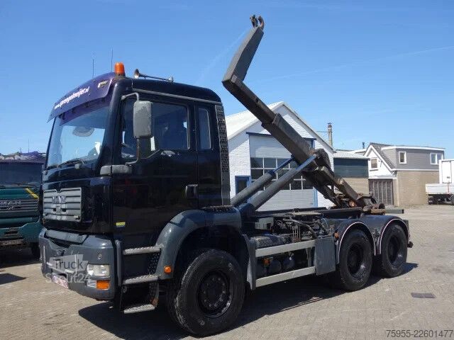 نظام ذراع الخطاف MAN TGA 33.430 waf hooklift,VOOR5.50 METER CONTAINE...