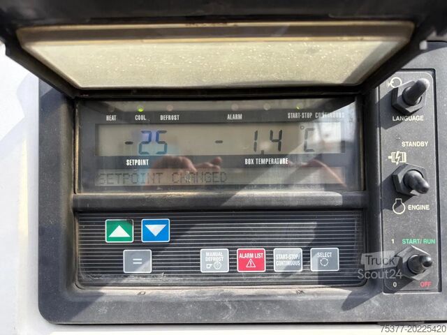 Kyld/fryst transport Krone Carrier 1950 BPW Disc Scheibebremse Hoch/height...