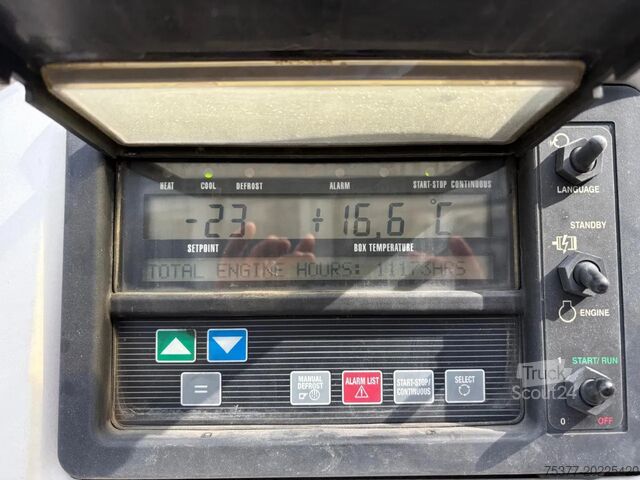 Kyld/fryst transport Krone Carrier 1950 BPW Disc Scheibebremse Hoch/height...