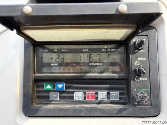 Kyld/fryst transport Krone Carrier 1950 BPW Disc Scheibebremse Hoch/height...