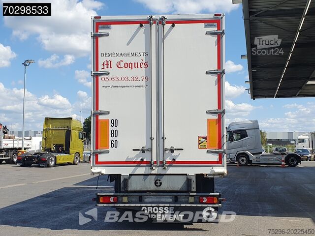 DAF XF 480 4X2 med 1500 kg lift, retarder, parkeringsklimaanlegg, automatgir, ACC, Euro 6 DAF XF 480 4X2 1500kg Ladebordwand Retarder Standkl...