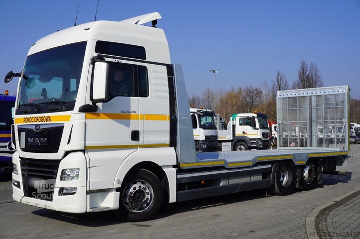 Autószállító MAN TGX 26.470 tow truck / NEW galvanized