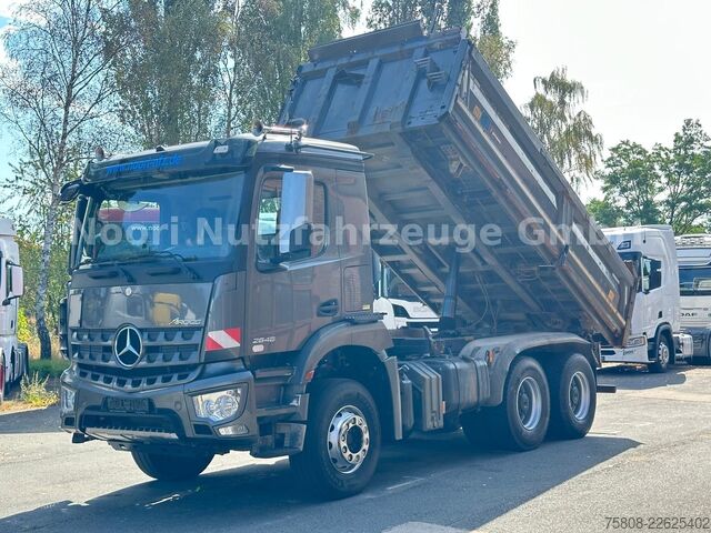 شاحنة قلابة ثلاثية الجوانب MERCEDES-BENZ Arocs 2646 Meiller DSK 6x4 Kipper Bordmatic