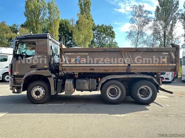 شاحنة قلابة ثلاثية الجوانب MERCEDES-BENZ Arocs 2646 Meiller DSK 6x4 Kipper Bordmatic