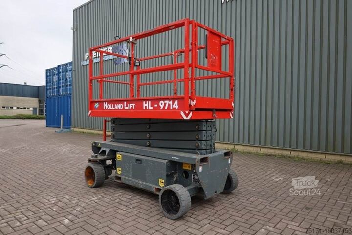 Scissor lift Holland Lift Ecostar HL-9714 Electric, 12m Working Height, 325k
