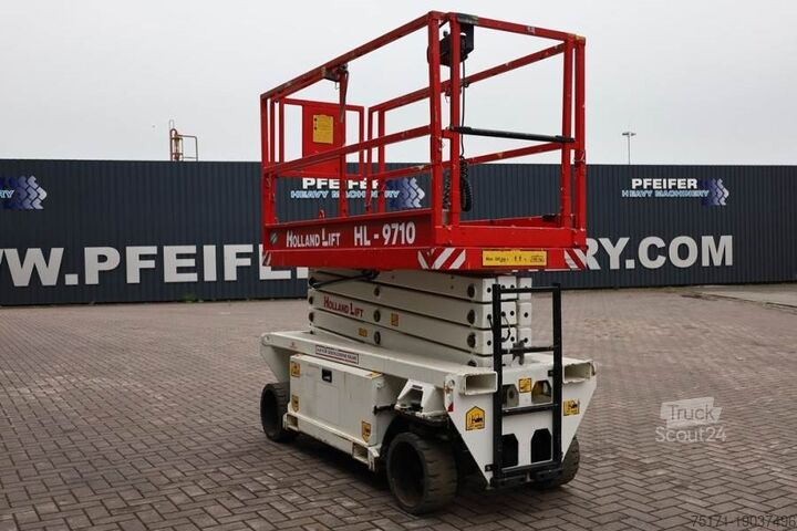 Scissor lift Holland Lift Ecostar HL-9710 Electric, 12m Working Height, 325k